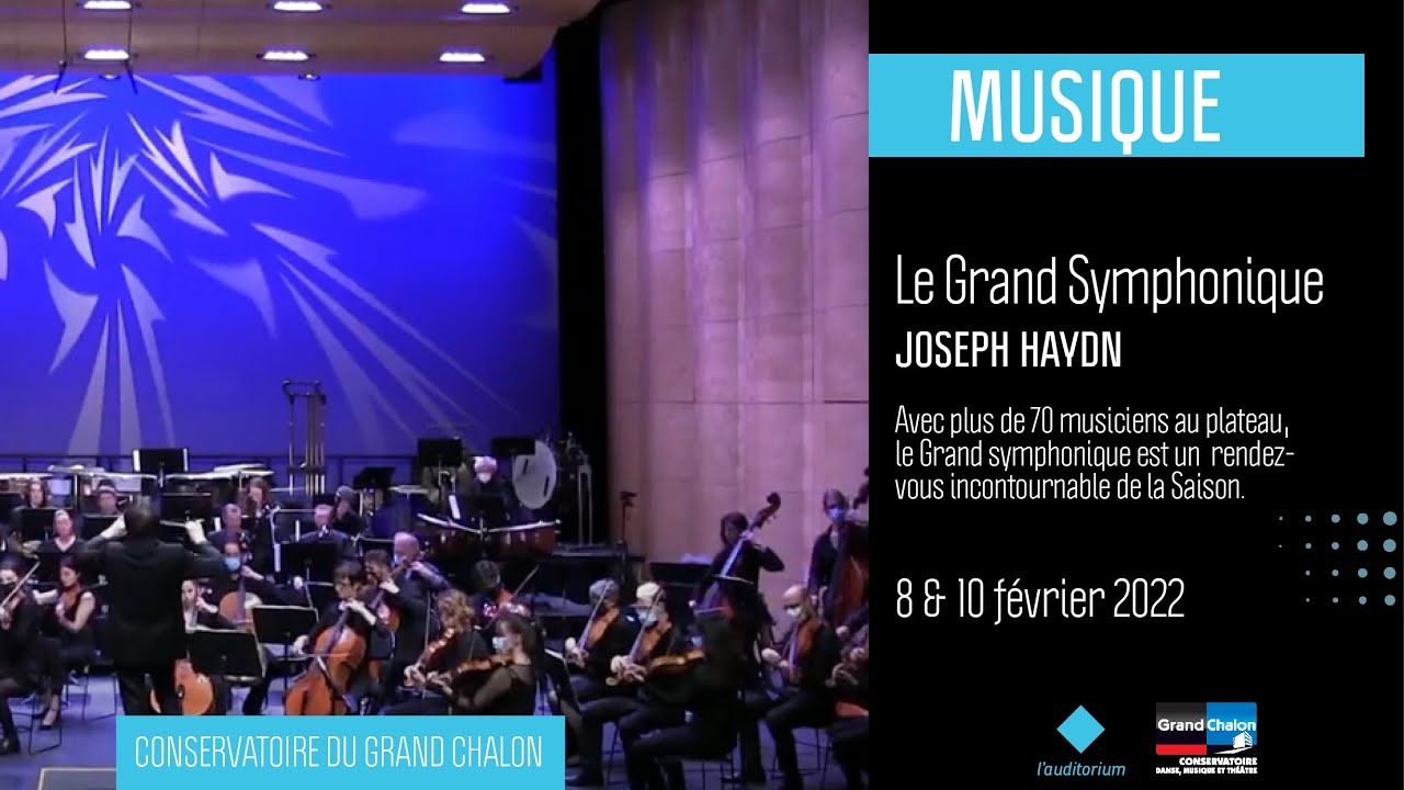 Le Grand symphonique CRR Grand Chalon - Joseph Haydn
