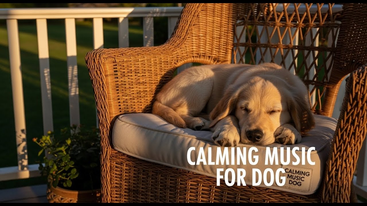 12 hours of Soothing Music for Dogs : Easing Anxiety and Promoting Deep, Restful Sleep 🐾😴