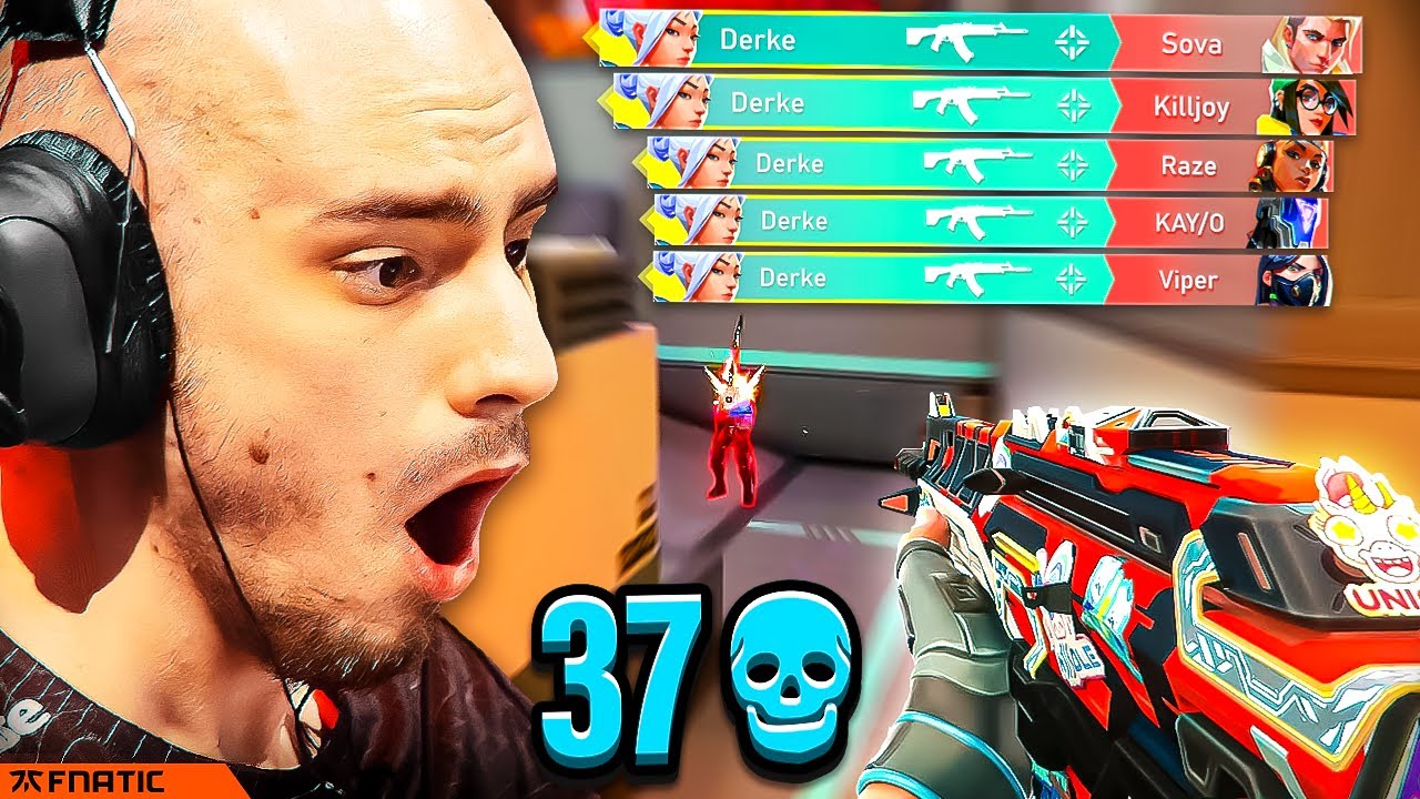 My Jett is UNSTOPPABLE in Valorant Ranked | FNATIC Derke