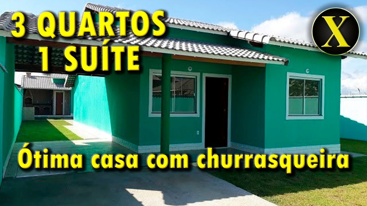 VENDIDA - Casa em Maricá, com excelentes acomodações, em Itaipuaçu, com  3 quartos!
