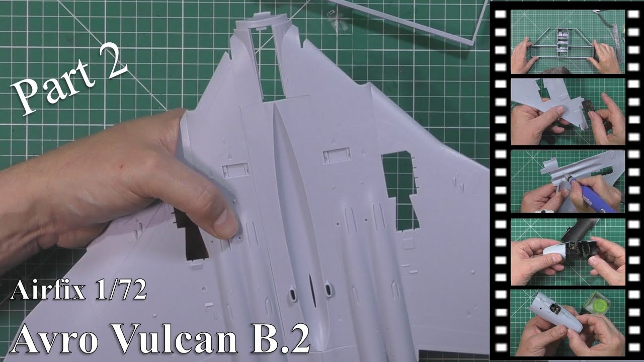 Airfix 1/72 Avro Vulcan Video Build Part 2