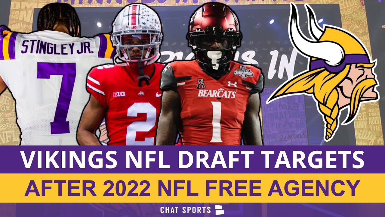 Minnesota Vikings ОБНОВЛЕНЫ цели драфта НФЛ после выхода свободных агентов НФЛ. Дерека Стингли и Криса Олава.