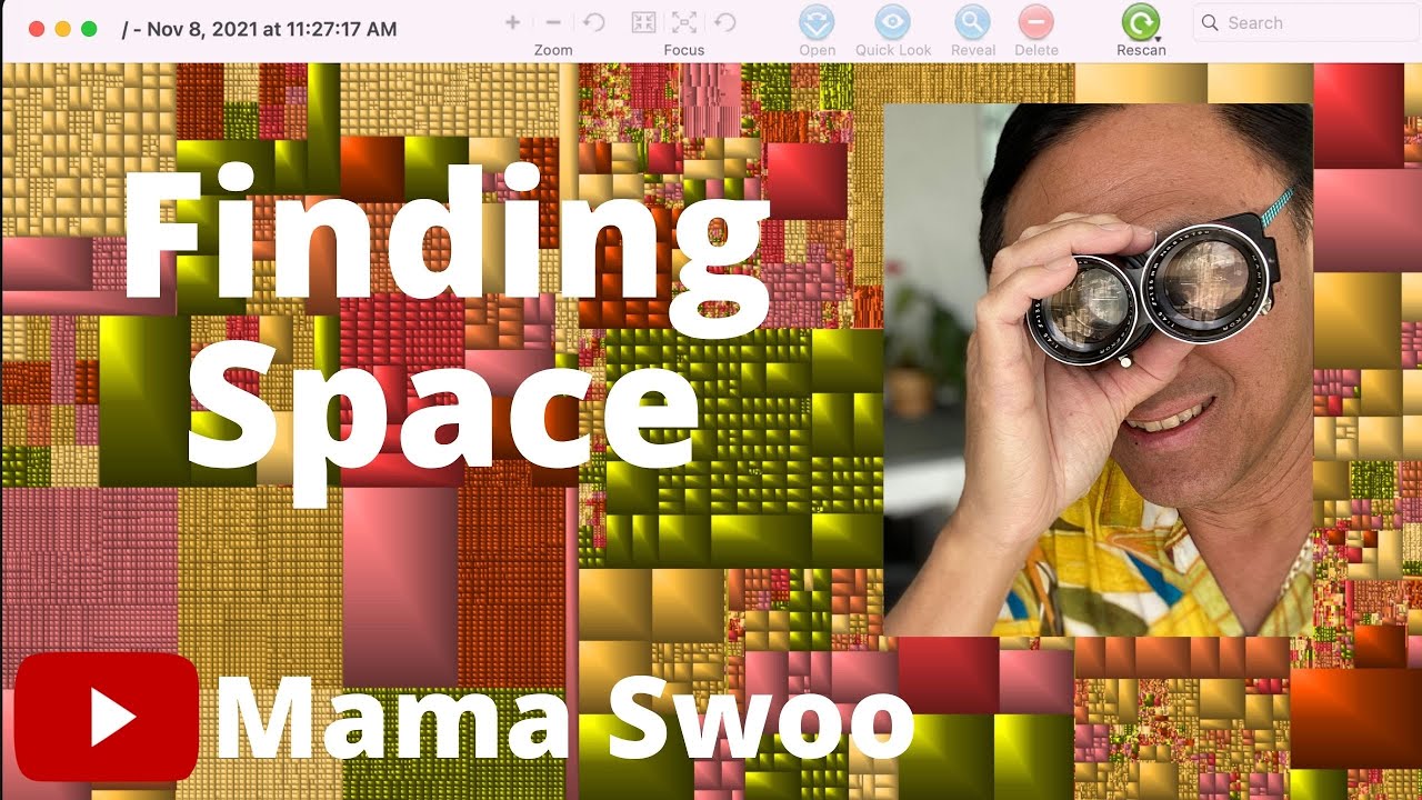 Mama Swoo Uses GrandPerspective to Find Large Files and Folders to Delete