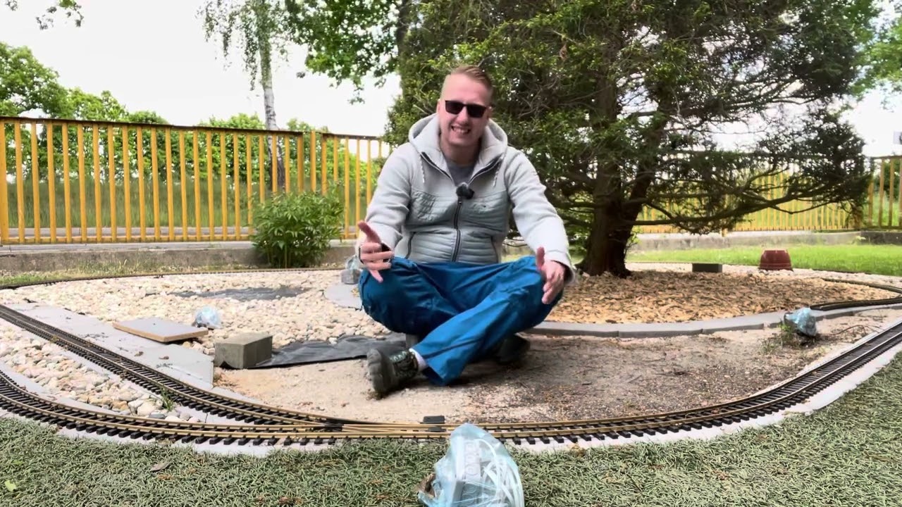 Bau meiner Gartenbahn #010 Erweiterung der Strecke