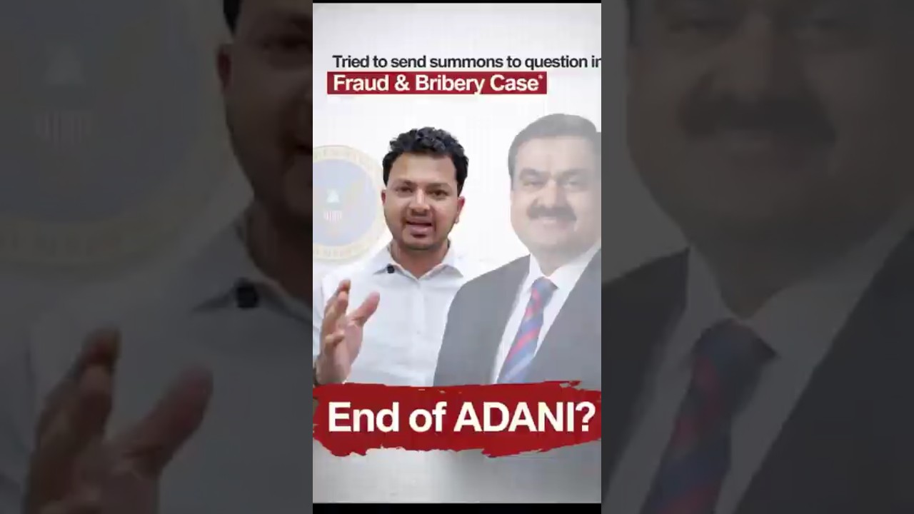 Adani Stocks Crash: Why 1.4 Lakh Crore Was Wiped Out Today 