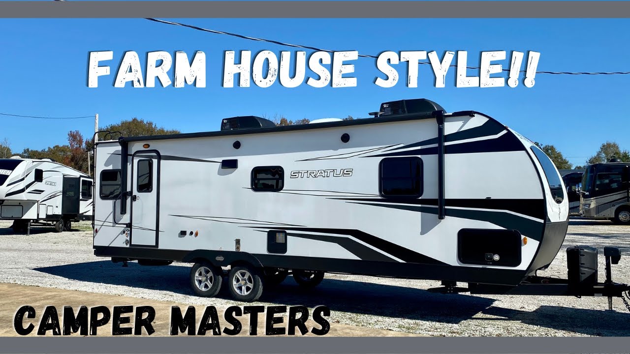 Beautiful open floor plan! Bran New Travel Trailer! Camper Tours