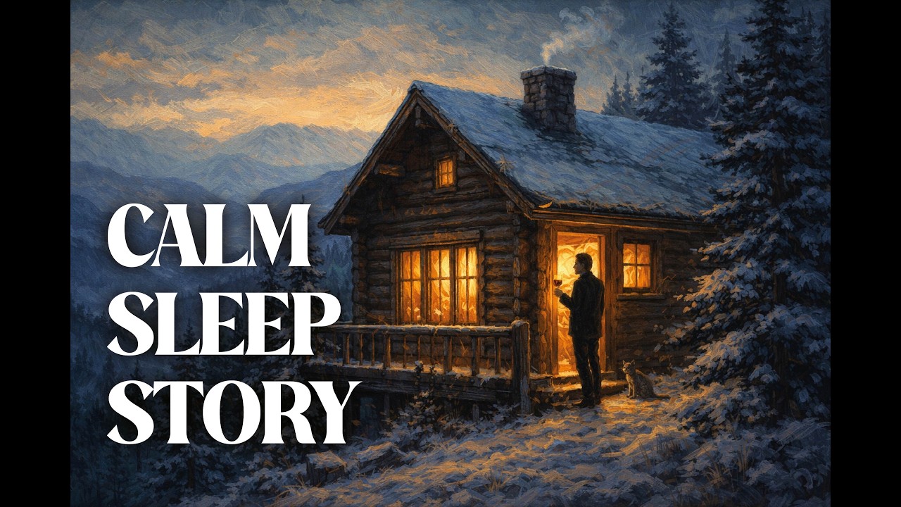 Mountain House, Fireplace and Wine - Sleep Story