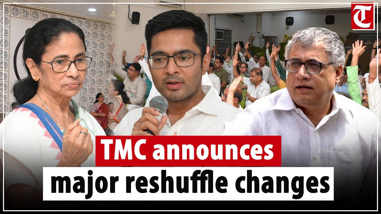 TMC announces major organisational reshuffle, new roles for Derek O&rsquo;Brien, Dola Sen, others