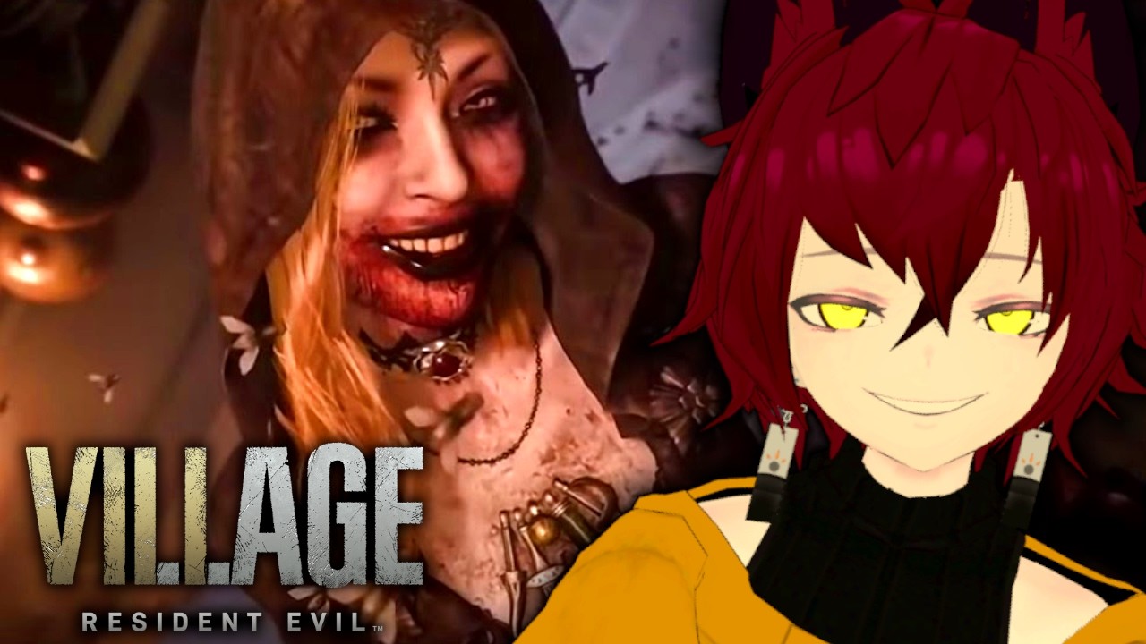 RE Marathon DAY 18! - too many hot people trying to kill me! - Resident Evil 8 blind playthrough