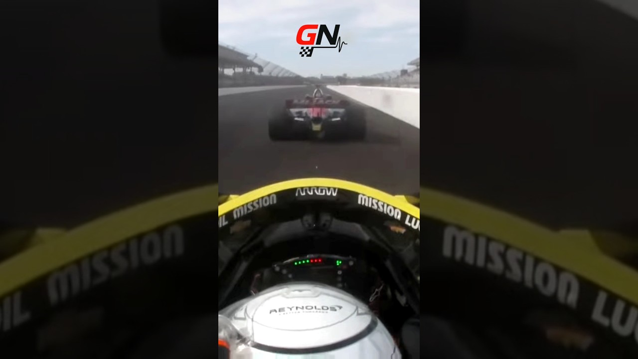 BUSY LAP FOR CHRISTIAN LUNDGAARD! 🔥 #shorts