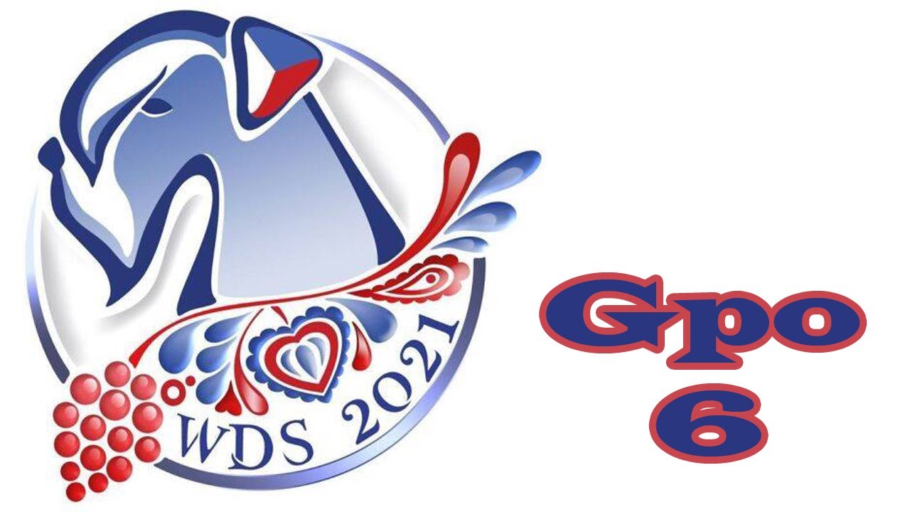 Grupo FCI 6 World Dog Show, Brno, Republica Checa, Oct-30-2021 Judge Vera Dvorakoa.