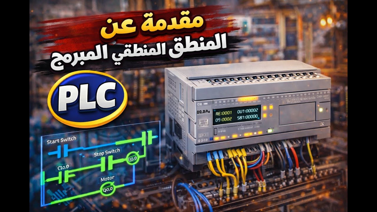 مقدمة عن التحكم المنطقي المبرمج PLC | الأساسيات ببساطة