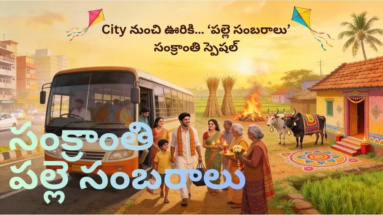 సంక్రాంతి 4 రోజులు ఎలా జరుపుకుంటారు? 🔥🪁 | Bhogi–Sankranti–Kanuma–Mukkanuma (Telugu)