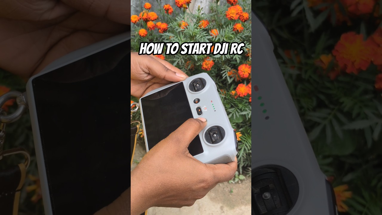 DJI Mini 3 Shorts  RC Setup Tutorial || DJI Mini 3 || Drone shorts #djimini3 #djidrone #shorts #dji