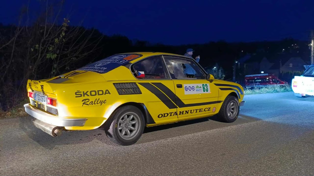 ČMPR 4. Daltek rally Fulnek - Odry 2025 Kolačanský - Recmanik - Škoda 110R Coupé Rz13 Juřinka 2