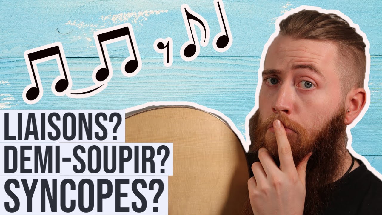 Liaisons, syncope, demi-soupir: débuter le rythme à la guitare