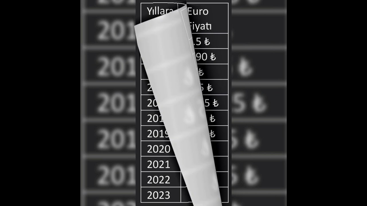 Son 10 yıl Euro fiyatları