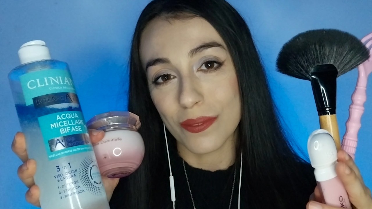 Posso coccolare il tuo viso?  Il più rilassante face touching che ci sia /ASMR ITA