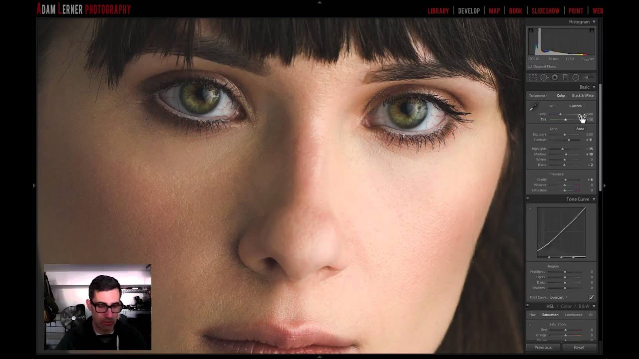 Adobe Lightroom Tips, How to Make the Eyes Pop!
