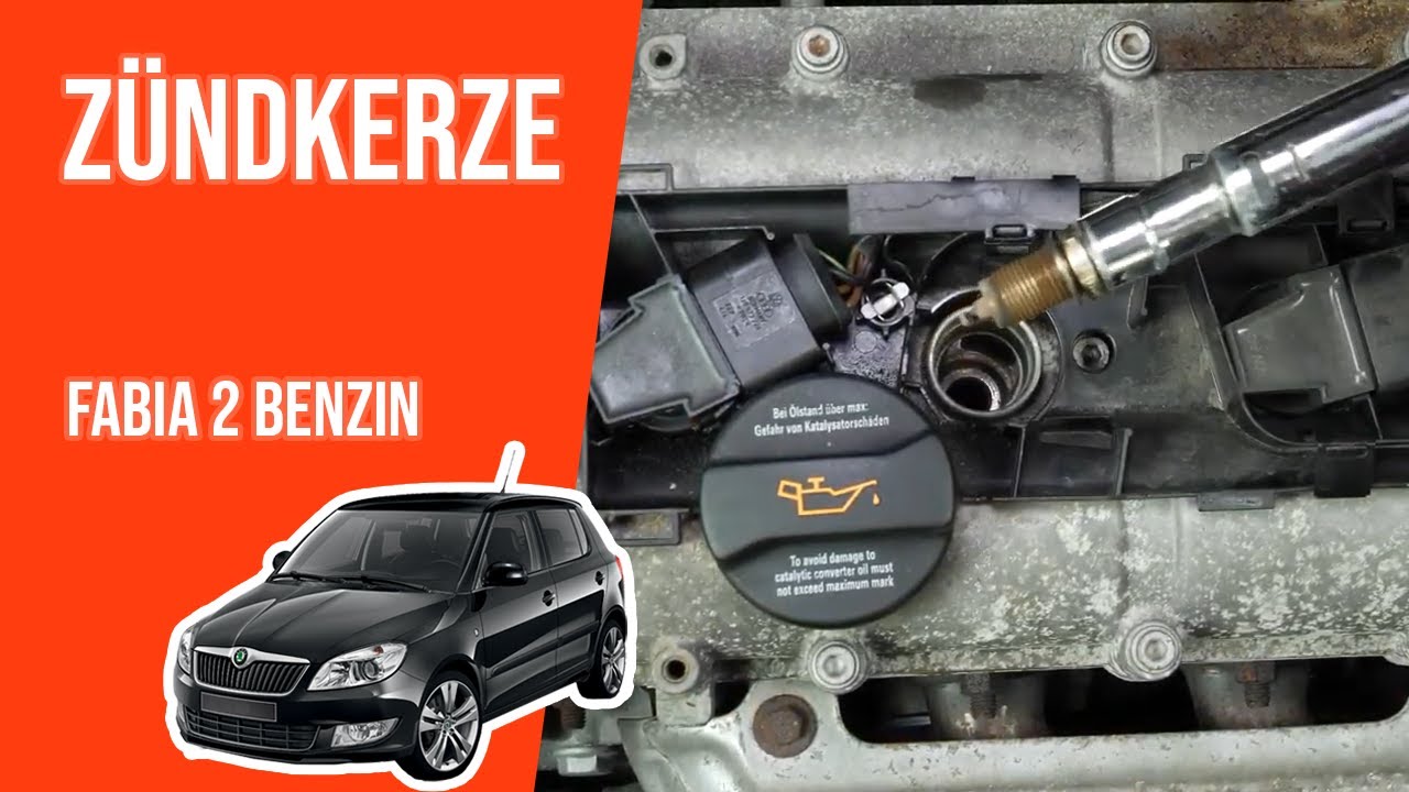 Wie Fabia 2 Zündkerze wechseln 1.4 16V ⚡