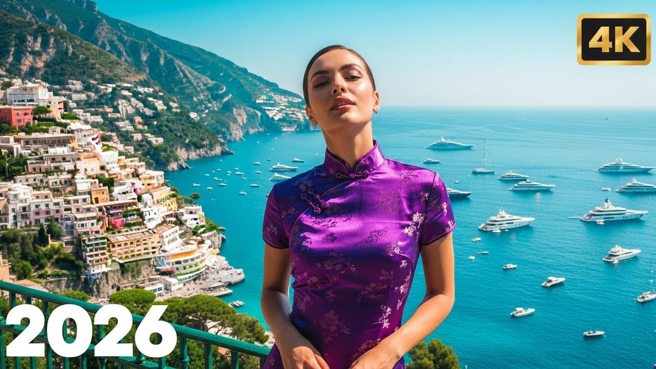 Summer Ocean Motion 2026 🌴 Breezy Vocal Chill House 4K UHD #70