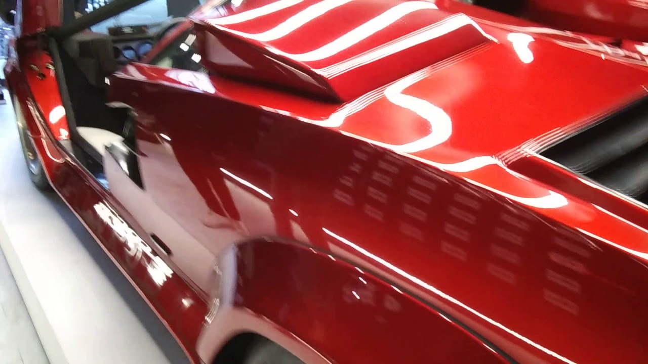 This beautiful 1980 Lamborghini Countach Turbo S walk around at the Rally Rd