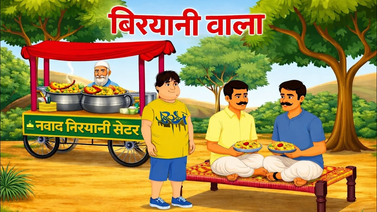 Kareem chacha ki biryani 🥩| Hindi story | biryani wala ♥️