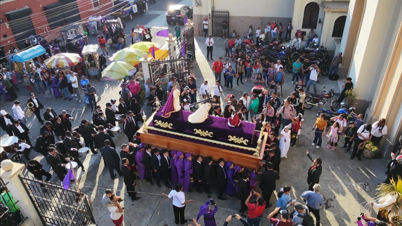 Semana Santa 2026 Guatemala: Cortejo Procesional Infantil, Rectoría de Santa Teresita, Zona 1