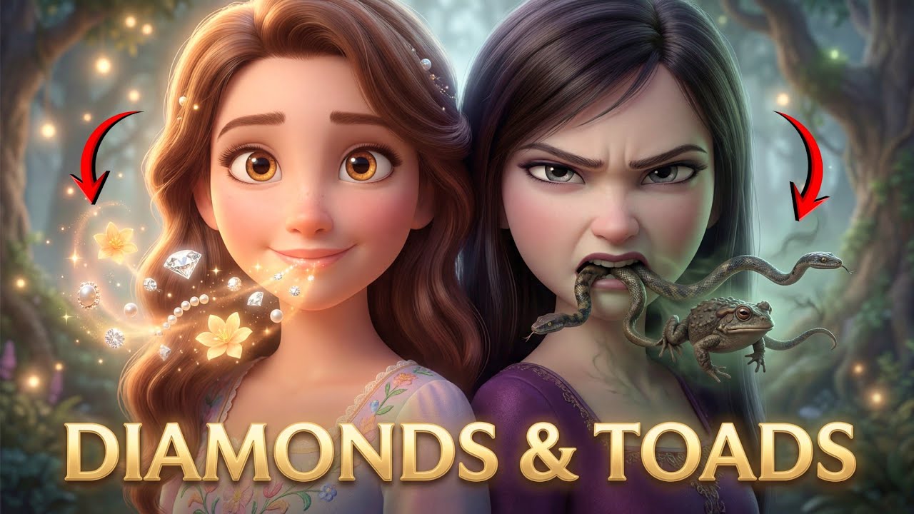 Diamonds & Toads ✨🐸 | A DarkFairy Tale of Kindness and Cruelty | Whispered Fairy Tales