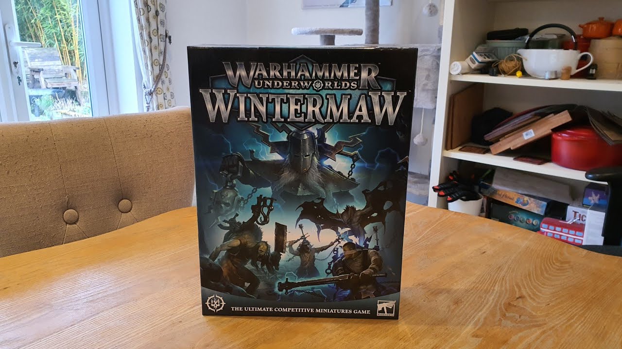 Unboxing Warhammer Underworlds - Wintermaw -Age of Sigmar