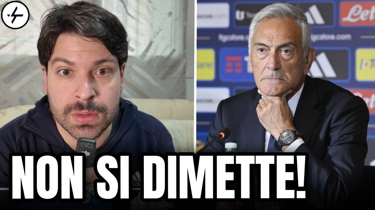GRAVINA RESTA SULLA POLTRONA: NIENTE DIMISSIONI. NEMMENO LA DECENZA DI ASSUMERSI LE RESPONSABILIT&Agrave;.