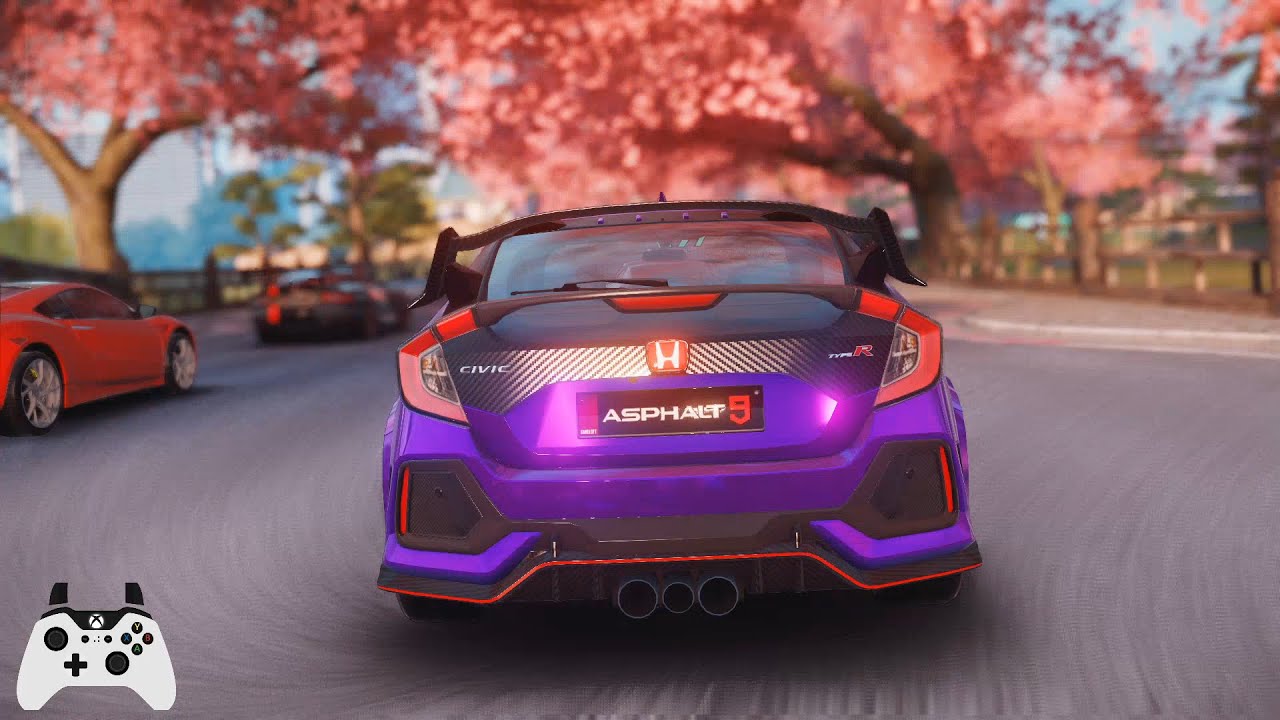 CLASS D ROCKET ! | Asphalt 9 4* Golden Honda Civic Type-R Multiplayer