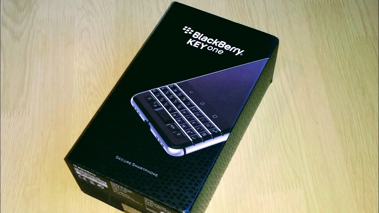 Android Blackberry keyone Classic Business phone unboxing