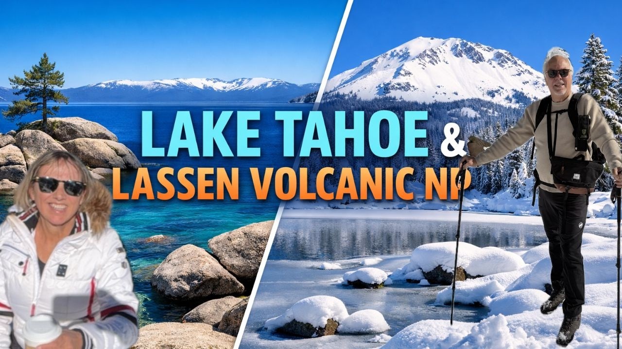 Afl 28 Lake Tahoe en Lassen Vulcanic NP.