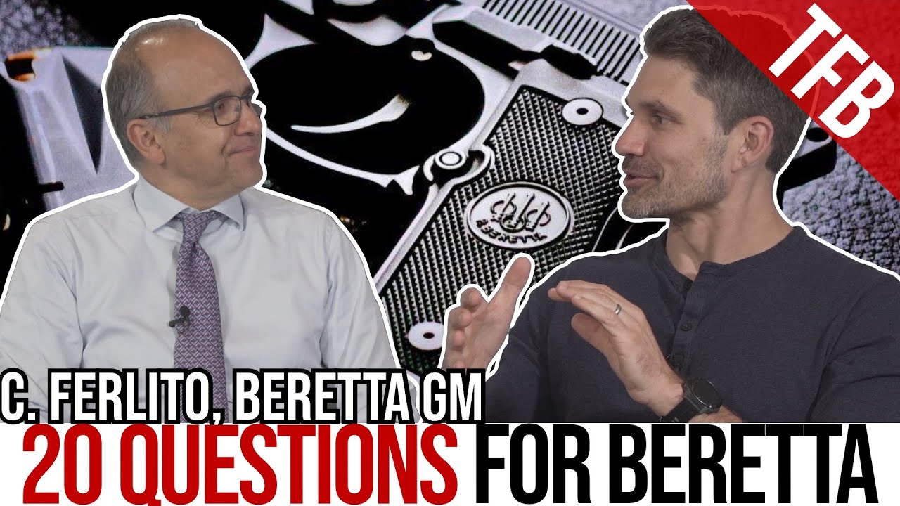 Джеймс Ривз берет интервью у генерального директора Beretta Карло Ферлито