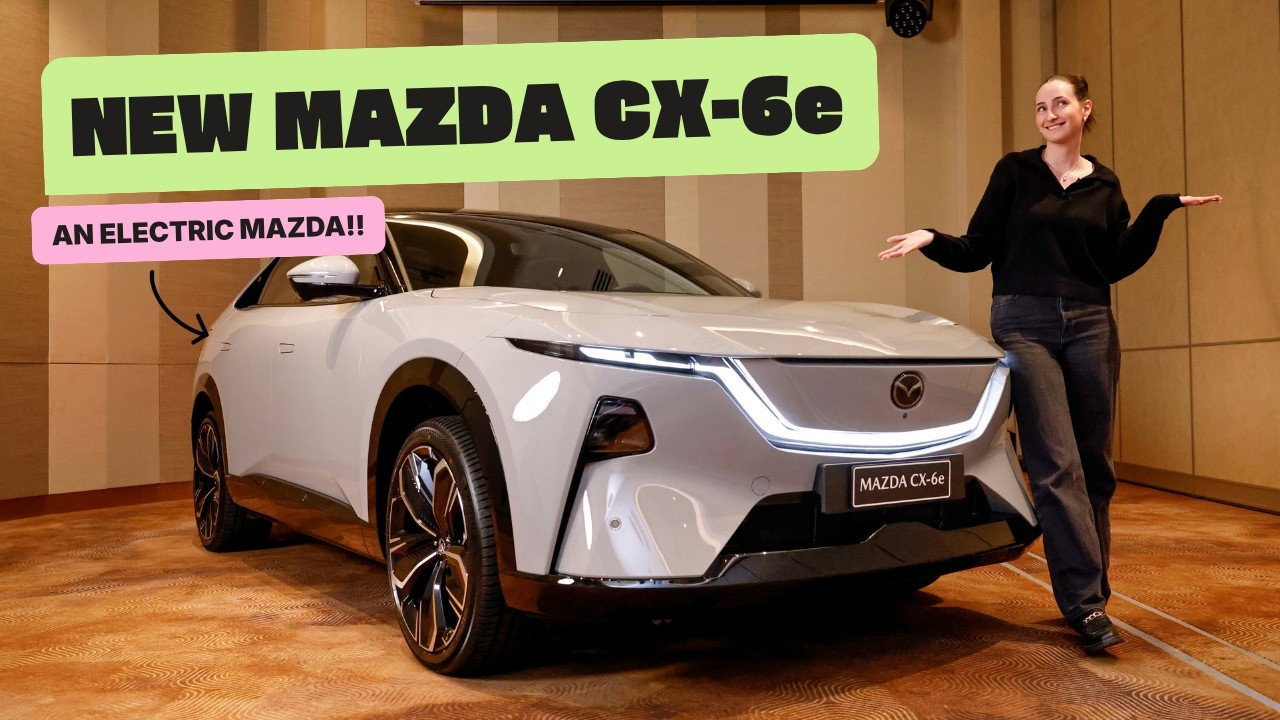 Первый взгляд на MAZDA CX-6e!