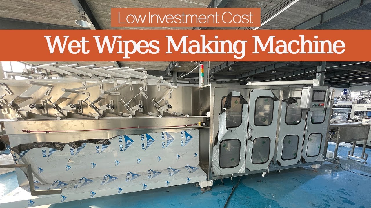 Low Investment Cost Wet Wipes Making Machine