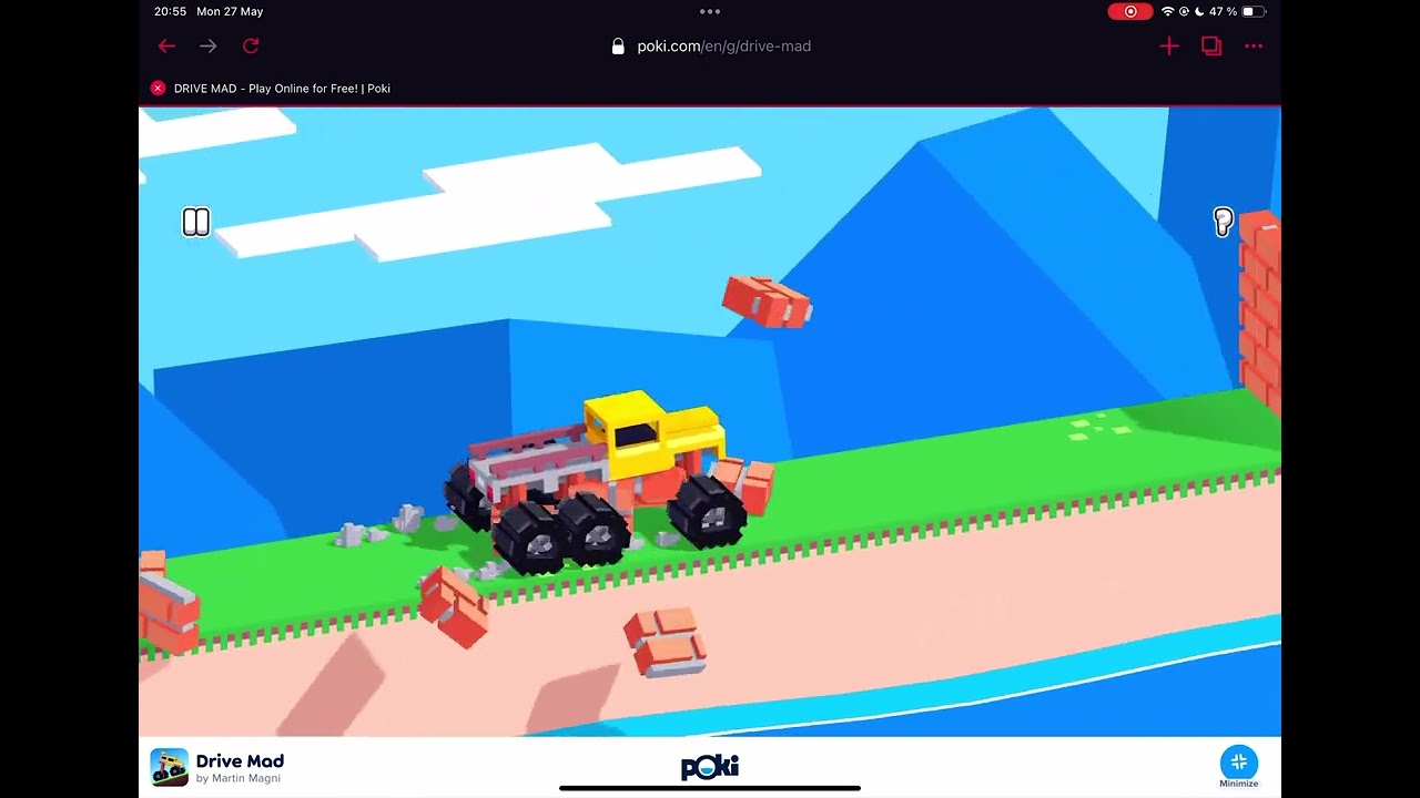 Drive Mad speedrun 10 Levels[WR]