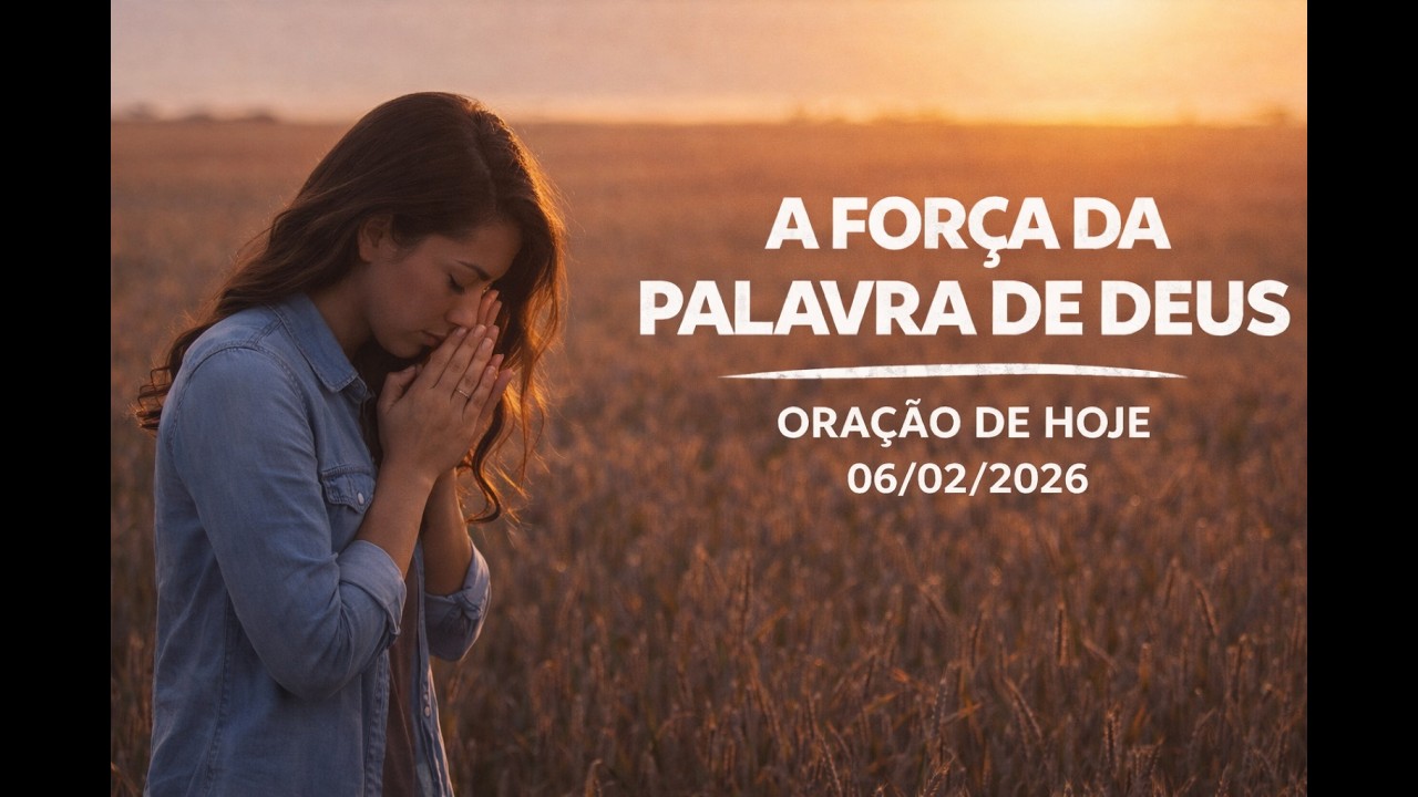 A Força da Palavra de Deus | Oração de Hoje 06/02/2026