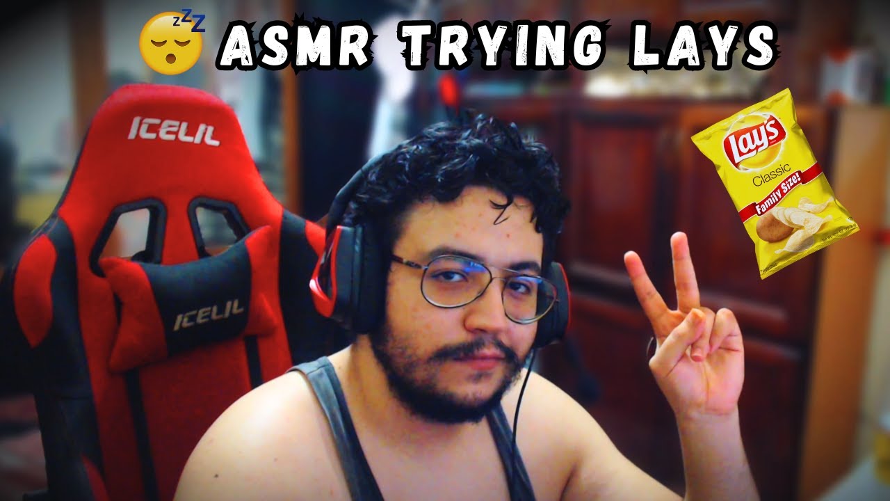 ASMR Trying Lays Chips For The First Time - Relaxing Whisper Ramble
