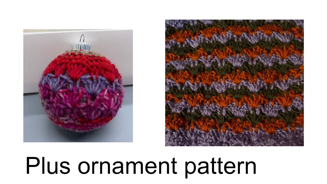 Узор «ракушка» крючком из душистого горошка #crochet
