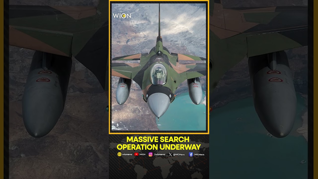 Taiwan Orders Urgent Hunt For Missing F-16 Pilot | WION News
