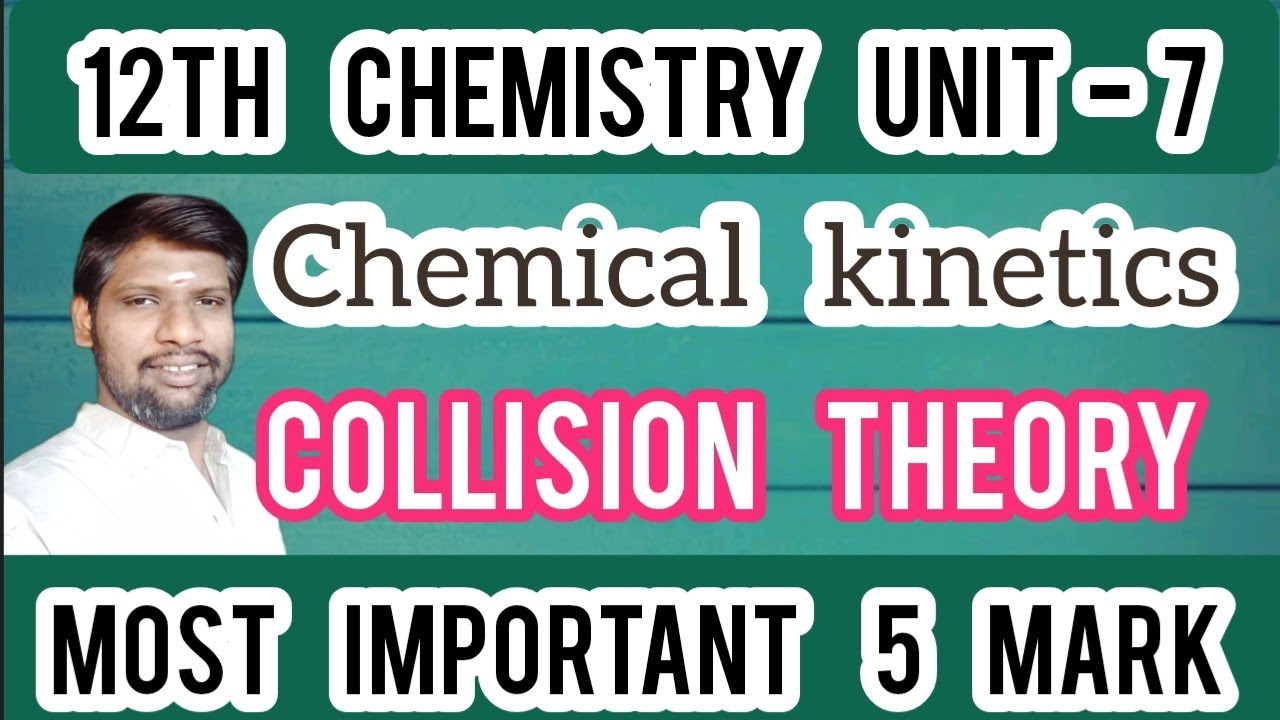 Collision theory - Chemical kinetics - Unit - 7 12 Chemistry - Important 5 mark