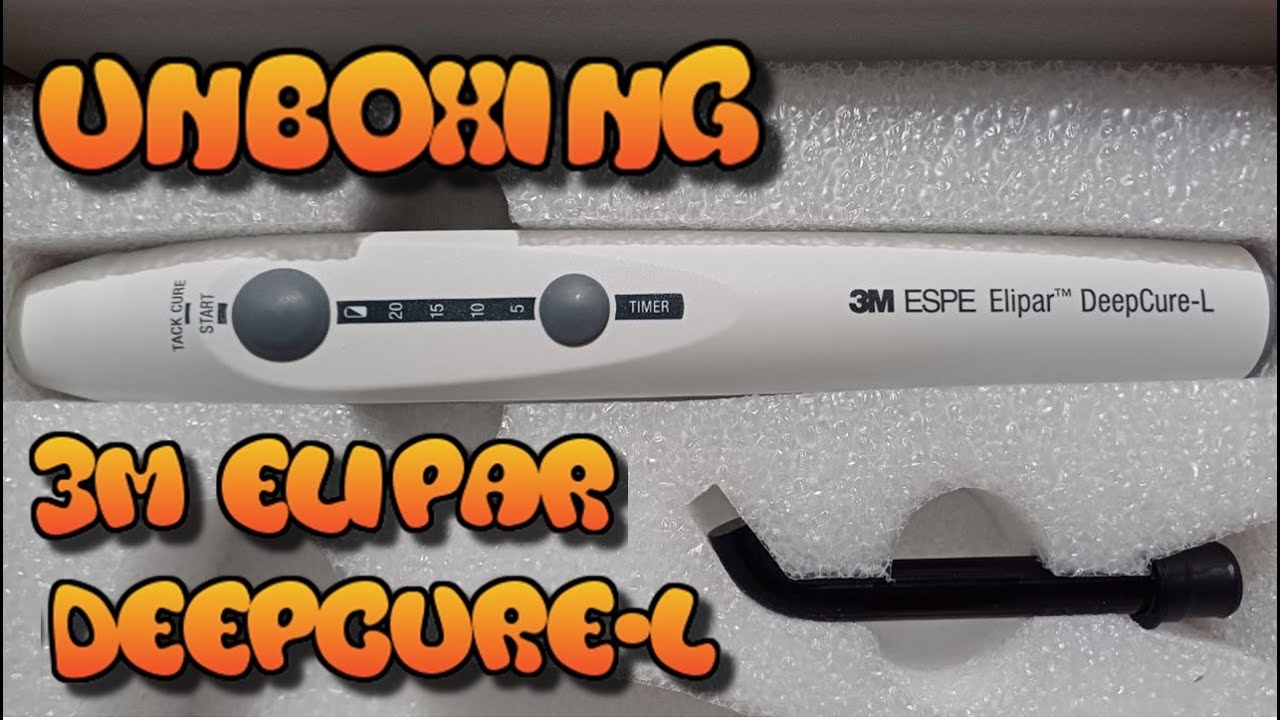 Unboxing 3M Elipar DeepCure L Lámpara LED para fotopolimerización dental