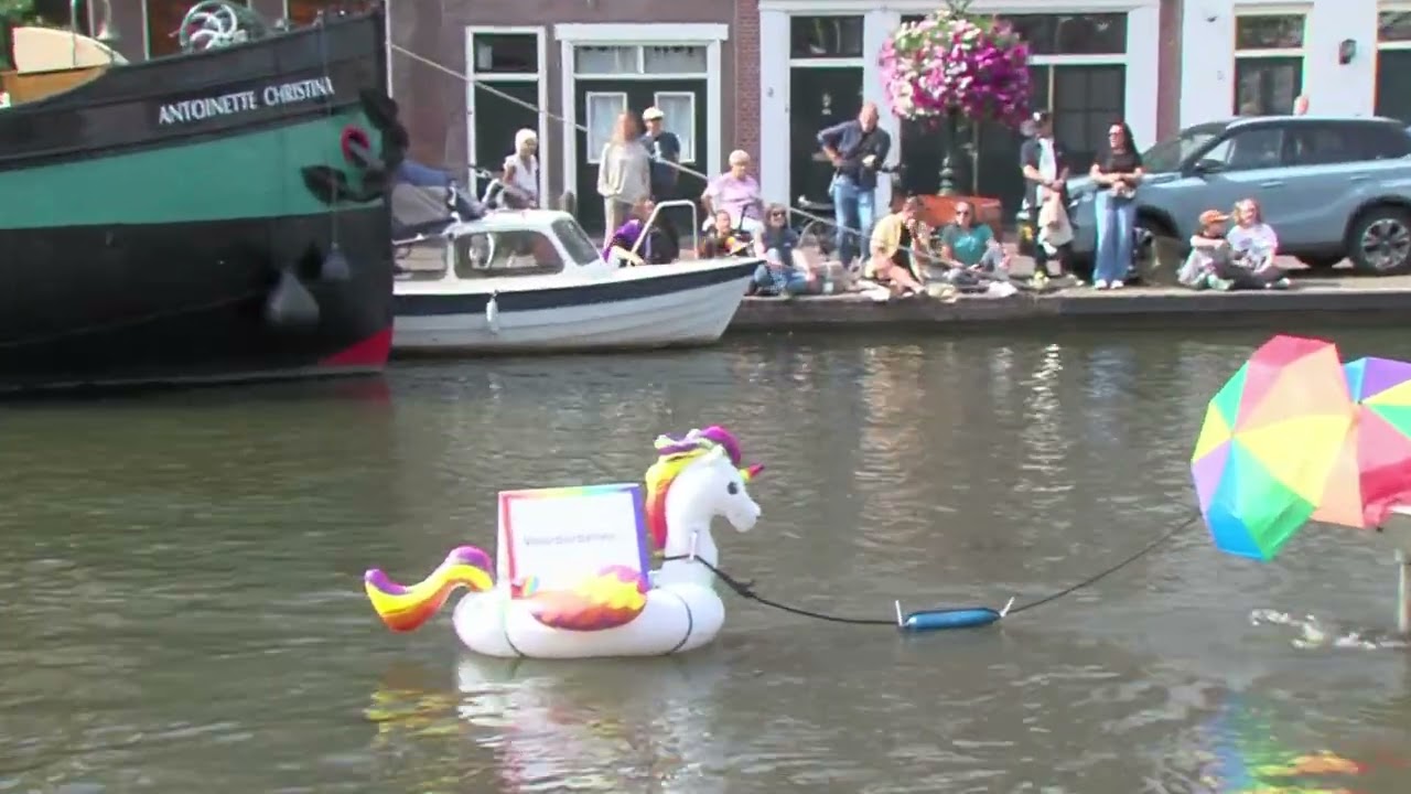 Boten Parade Pride Leiden 2025