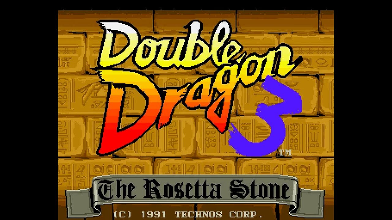 Amiga 500 Longplay [281] Double Dragon 3: The Rosetta Stone