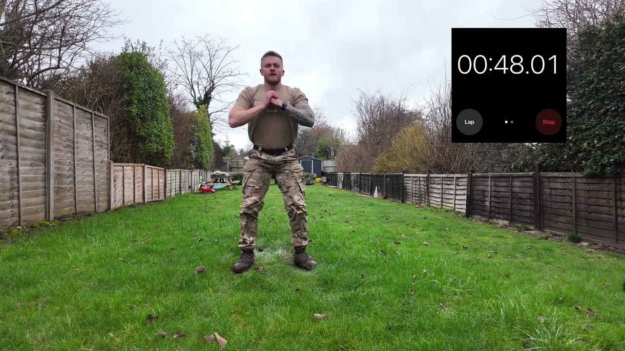 100 Rep Royal Marine Workout