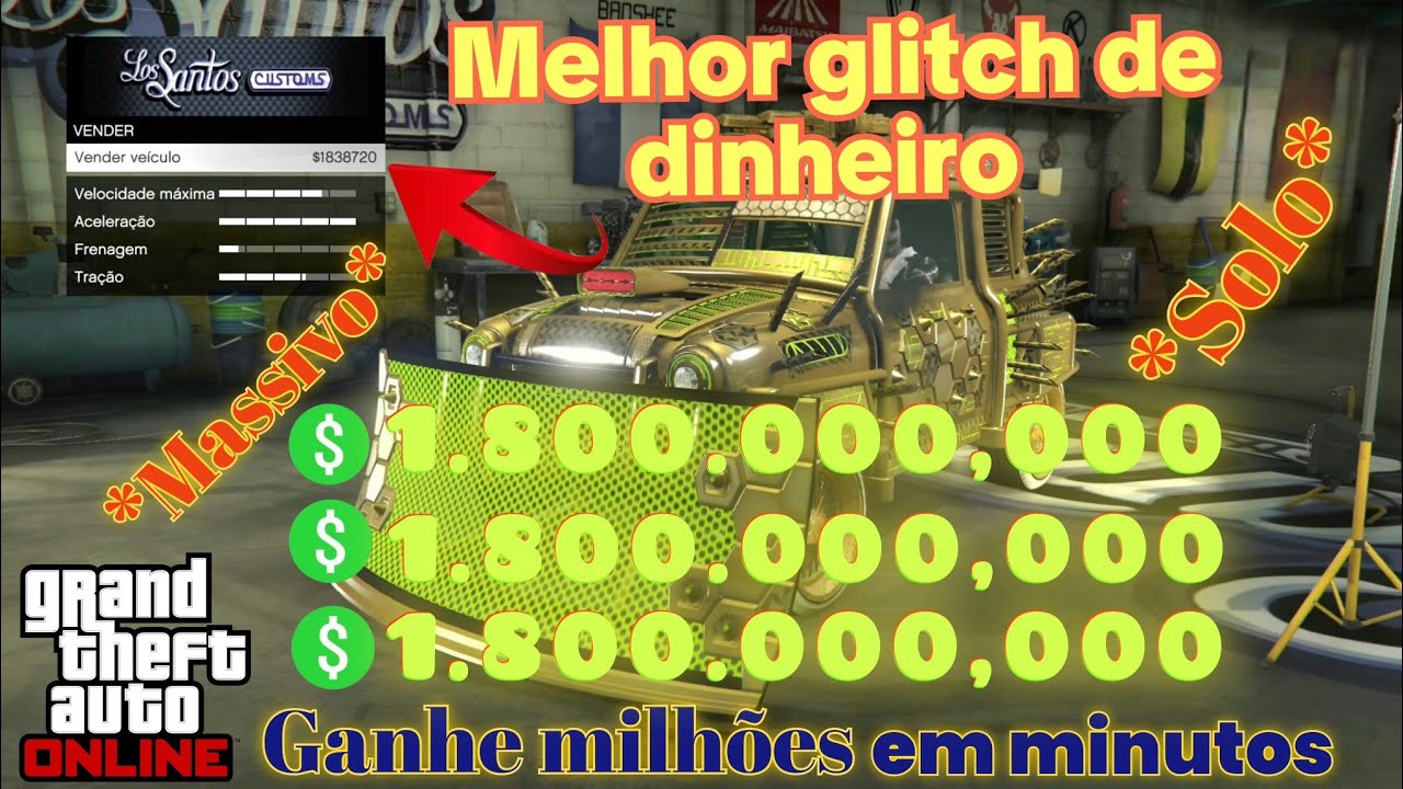 Glitch de dinheiro , ganhe milhões  em minutos passo a passo ( rápido e fácil)