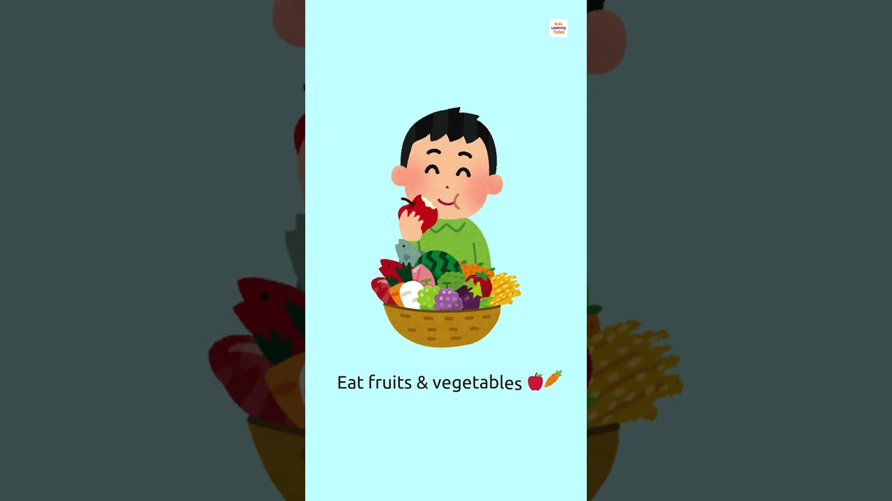 Good Habits for Kids 😊 | Healthy Daily Routine | Kids Learning Tales 