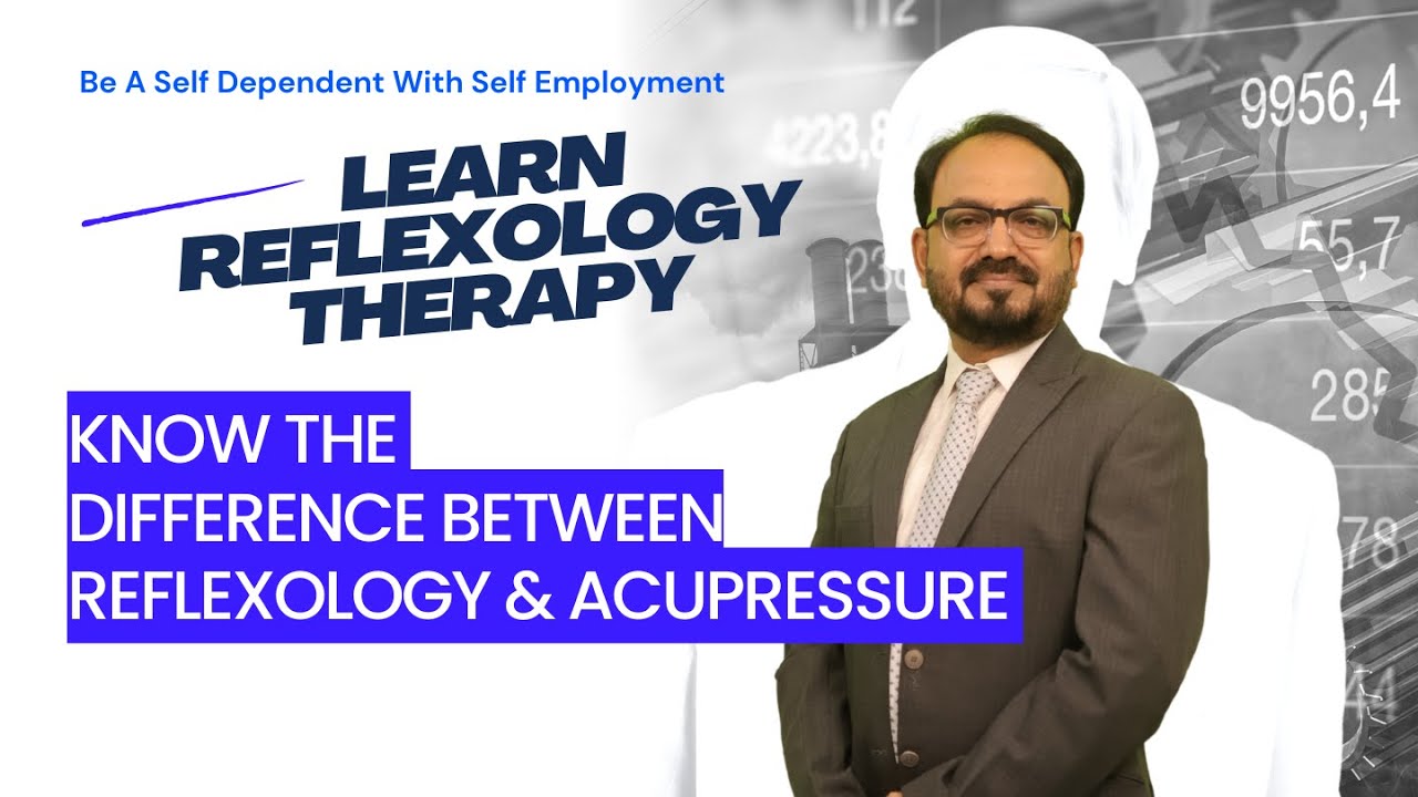Understand Reflexology is different from acupressure. from Dr. Purushottam Selukar Reflexologist